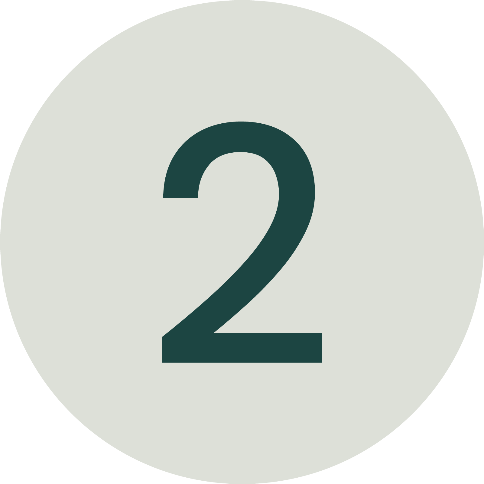 Die Zahl 2