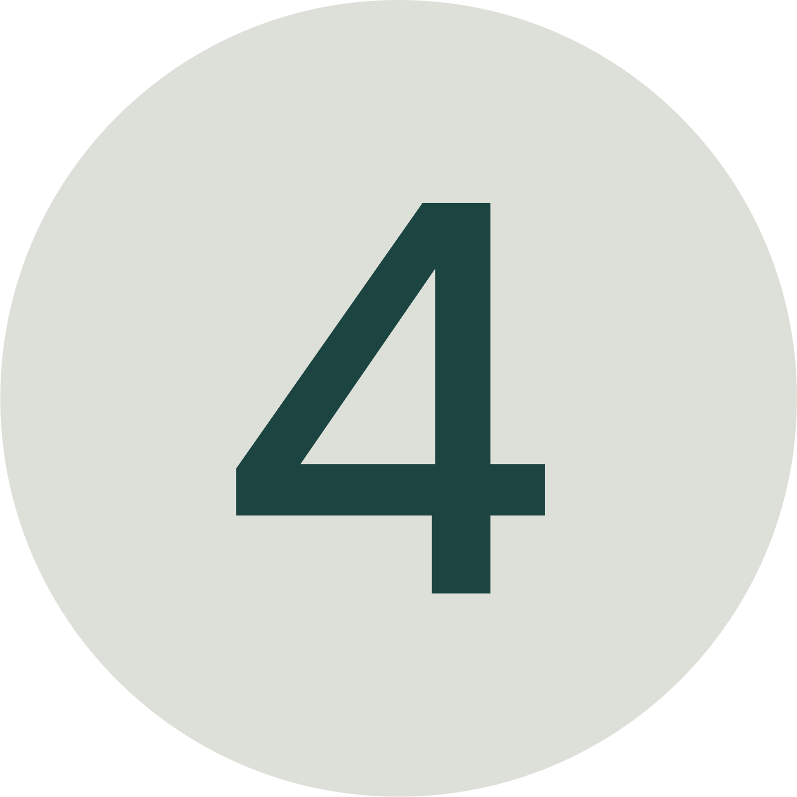 Die Zahl 4